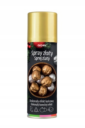 Spray dekoracyjny Złoty Arpex