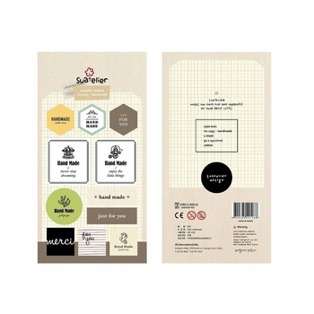 Naklejki ozdobne Hand Made Suatelier