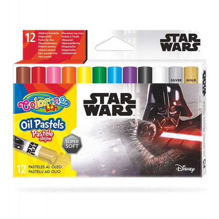 Pastele Olejne Star Wars 12 Kol Colorino