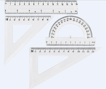 Zestaw Geometryczny  Transparent Gr-031T Grand