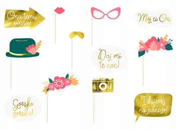 Gadżety Do Zdjęć Na Ślub, Mix Partydeco