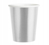 Kubeczki, Srebrny, 220ml: 1op./6szt. Partydeco