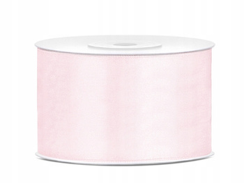 Wstążka Satynowa, J.Pudrowy Róż, 38Mm/25M Partydeco