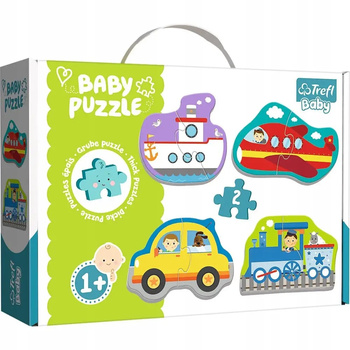 Puzzle Baby Classic - Pojazdy Transport Trefl