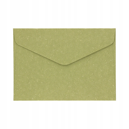 Koperta C6 Wood Oliwka 120g 10szt Galeria Papieru