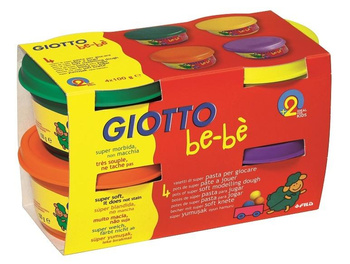 Ciastolina 4X100Gr. Bebe Giotto Lyra