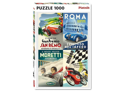 Puzzle 1000 - Włoskie Wyścigi Piatnik