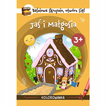 Baśniowa Skrzynio, Otwórz Się! Kolorowanki Jaś I Małgosia Trefl