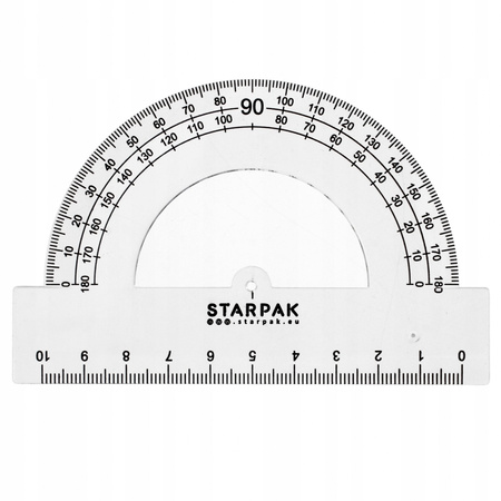 Kątomierz 180 10cm Starpak
