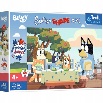 Puzzle Super Shape Xxl 60 Bluey I Przyjaciele Trefl