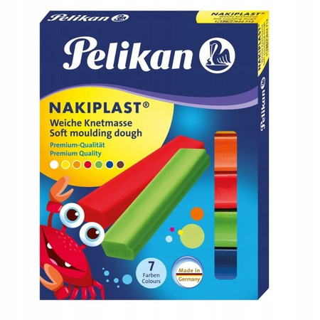 Plastelina Pelikan 7 Kol Herlitz