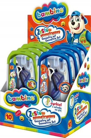 Zestaw geometryczny z Cyrklem Majewski