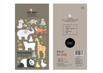 Naklejki Ozdobne Zwierzęta Lądowe Suatelier