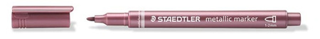 Marker Metaliczny, Okrągła Końcówka, Czerwony Happy Color, 1 sztuka