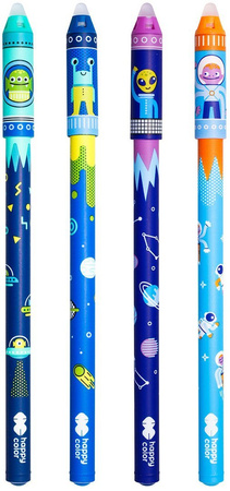 Długopis Wymazywalny Space2 0.5mm Niebieski Happy Color