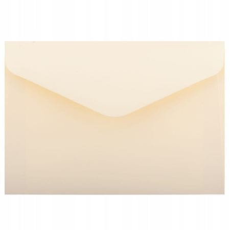 Koperta C6 Gładki Ciemny Krem 130G Galeria Papieru