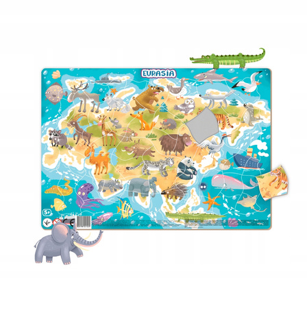 Puzzle Ramkowe 53 Eurazja Dodo