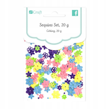 Cekiny Kwiatki Mix, 20 G. Dpcraft