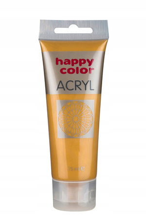 Farba Akrylowa 75Ml, Różowy Metalik, Happy Color