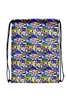 Worek Szkolny Plecak Wr099 Znaki Mesio