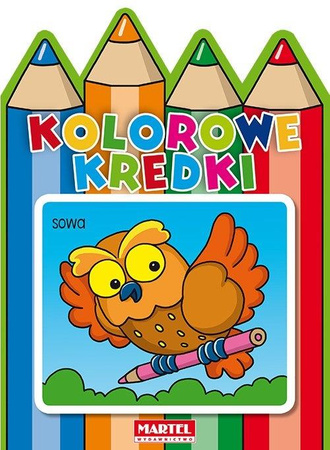 Kolorowe Kredki - Sowa Martel