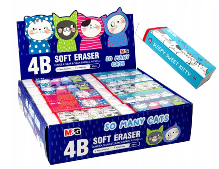 Gumka So Many Cats M&G Axp963J2 Happy Color, 1 sztuka (qx)