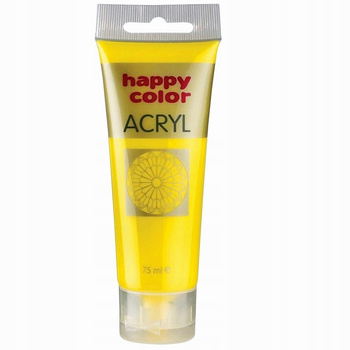 Farba Akrylowa 75Ml, Cytrynowy, Happy Color