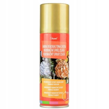 Spray dekoracyjny Złoty Arpex