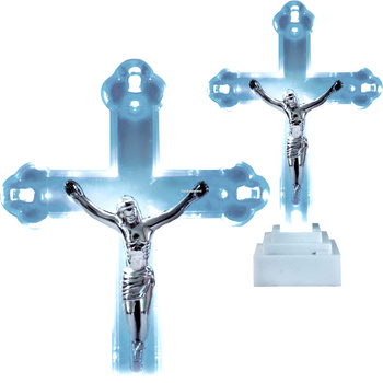 Krzyż Led 13cm Na Baterie Cortina