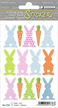 Naklejka Magic, Kolorowe Zajączki Dekorart