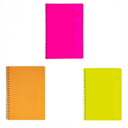 Kolozeszyt Astrapap Fluo A5 80k Linia Astra