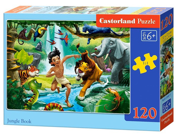 Puzzle 120 Jungle Book Castorland