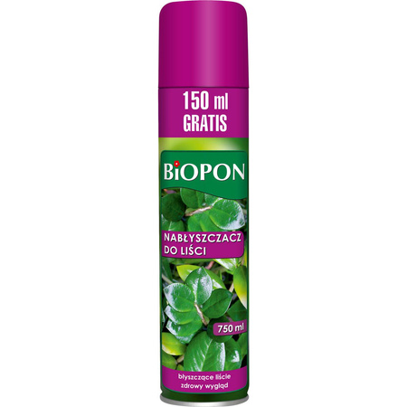 Nabłyszczacz Do Liści Spray 600Ml + 150Ml Gratis. Biopon