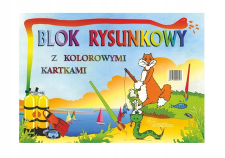 Blok Rysunkowy A4 Kolor Protos