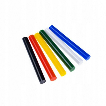 Wkłady klejowe kolorowe 11 mm, 6 szt. Dpcraft