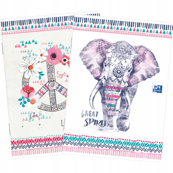 Zeszyt Oxford Boho A5 60K 90G L9M Oxford