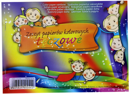 Zeszyt Papierów Tęcz. A5 Kreska (qx)