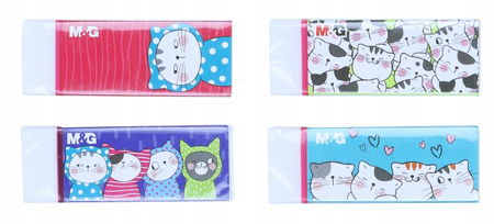 Gumka So Many Cats M&G Axp963J2 Happy Color, 1 sztuka (qx)