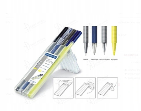 Multi-Set Triplus 4 Szt. 34Sb4 Happy Color