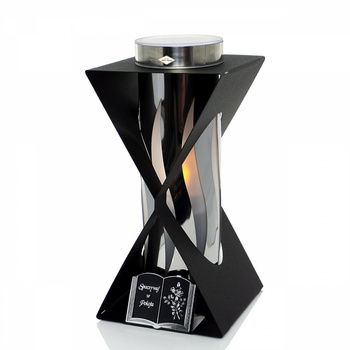 Znicz Solarny Metal X Spoczywaj w Pokoju (28cm op.6 szt) Znicz Polski