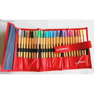 Cienkopis Point 88 25 Szt Rollerset Stabilo.