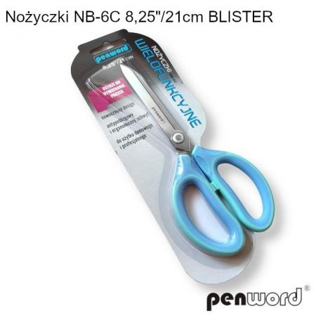 Nożyczki Nb-6c 21cm Blister Penword