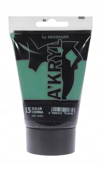 Farba A'Kryl 100 Ml 15 Zieleń Ciemna Renesans
