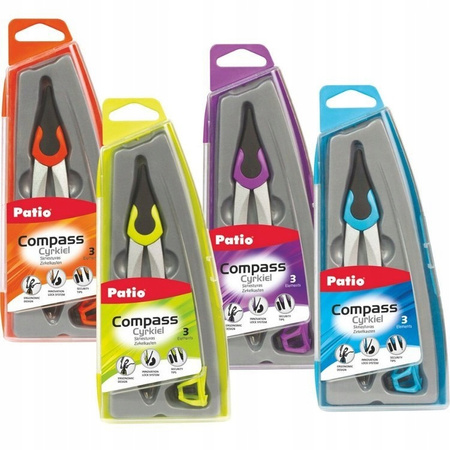 Cyrkiel W Kasecie Zestaw 3 El. Patio, 1 sztuka