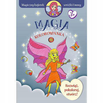 Magiczny Kuferek Wróżki Emmy. Rozwiąż, Pokoloruj, Otwórz! Magia Trefl