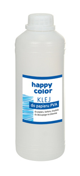 Klej Do Papieru Pva Butelka 500g Happy Color