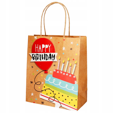 Torebka Prezentowa 26x32 Urodziny Incood