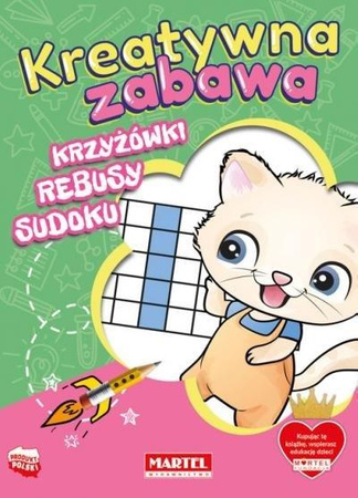 Kreatywna zabawa. Krzyżówki,rebusy,sudoku. Martel