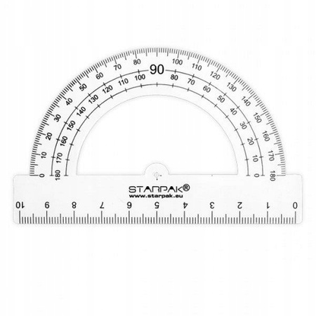 Kątomierz 180 10cm Starpak