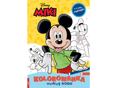Miki. Kolorowanka Według Kodu Ameet